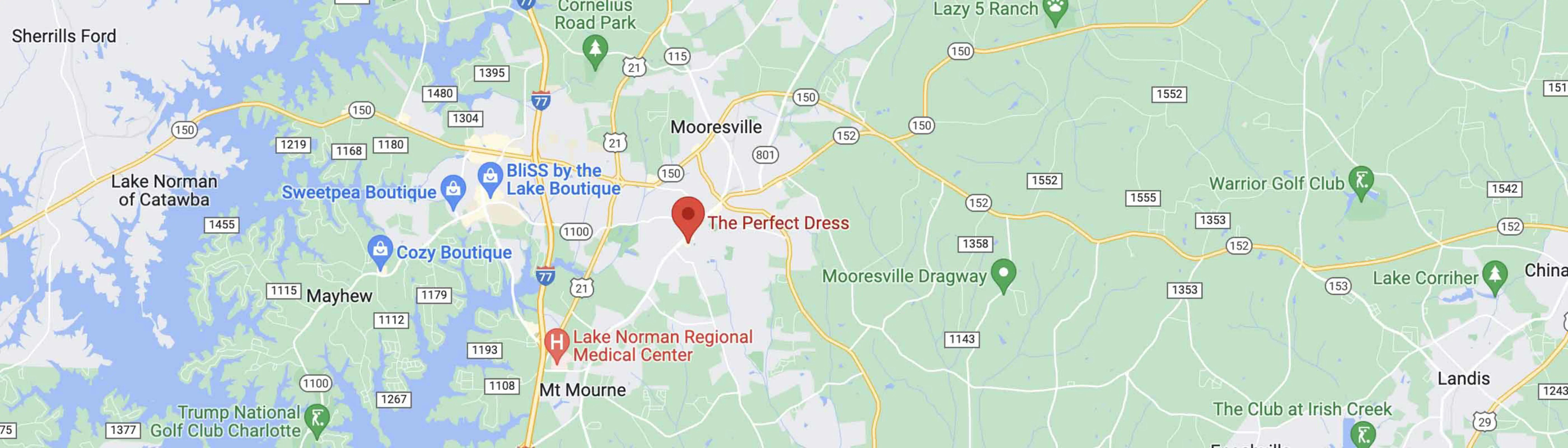 The Perfect Dress NC location