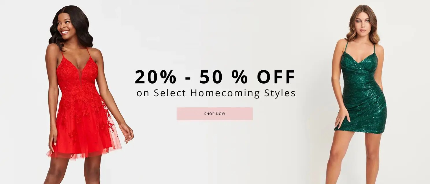 Homecoming Sale Banner for Desktop